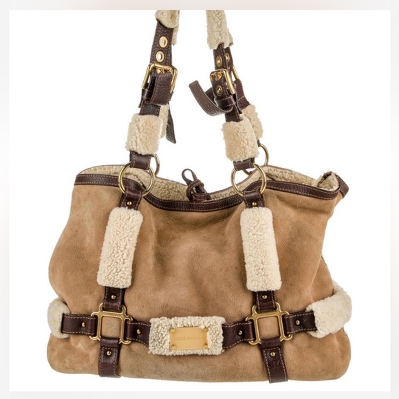 Dolce & Gabbana Shearling Shoulder bag